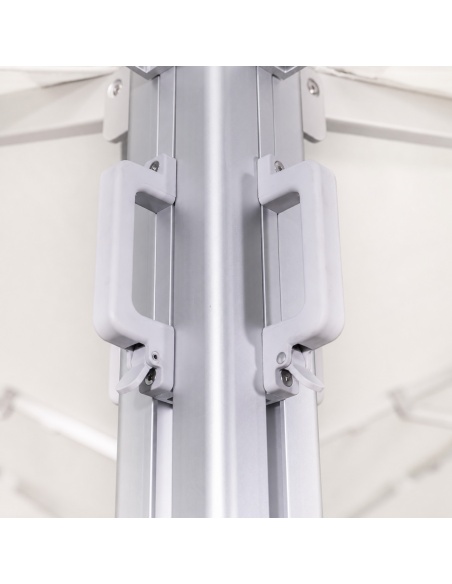 Cygnus Qadro: Parasol Cantilever à Quatre Toiles 6×6 m