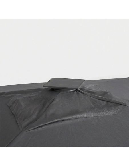 Hydrus : Parasol Professionnel à Pied Central 5×5 m et Ø6 m