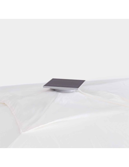 Hydrus : Parasol Professionnel à Pied Central 5×5 m et Ø6 m