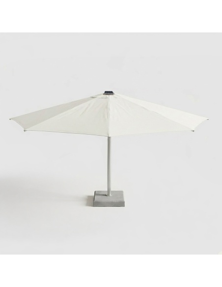 Hydrus : Parasol Professionnel à Pied Central 5×5 m et Ø6 m