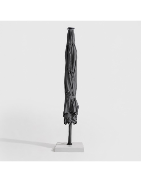 Hydrus : Parasol Professionnel à Pied Central 5×5 m et Ø6 m