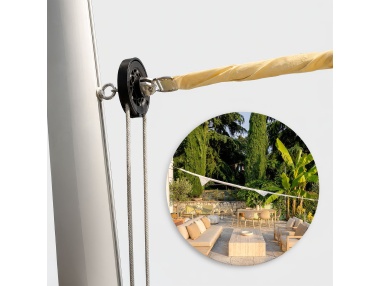EZ Furl : Système d’Enroulement Universel pour Voile d’Ombrage