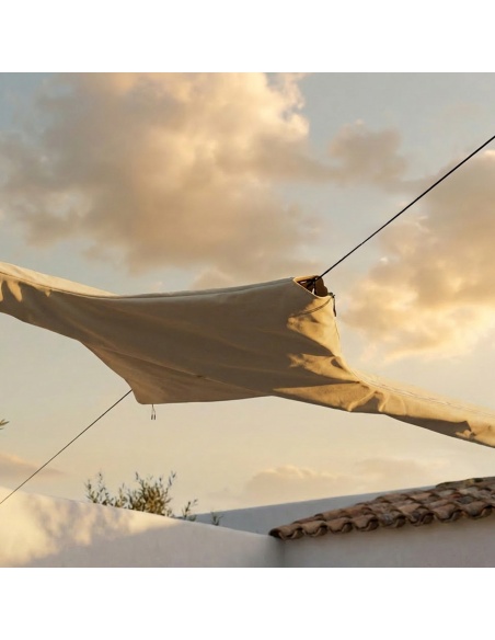 Housse de protection d'hiver pour parasol Elicro