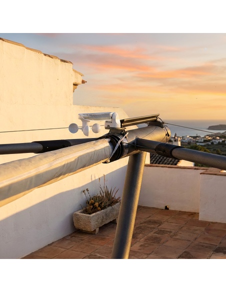 Housse de protection d'hiver pour parasol Elicro