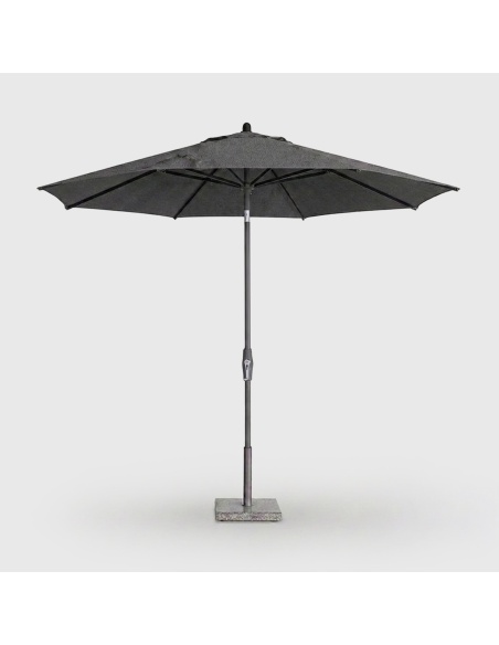 Lybra : Parasol à Mât Central Inclinable avec Technologie EquiTilt®