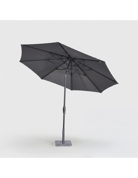 Lybra : Parasol à Mât Central Inclinable avec Technologie EquiTilt®