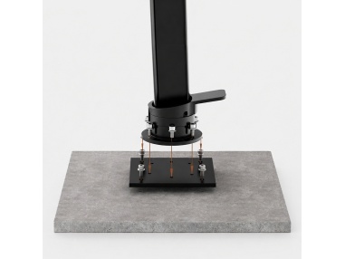 Platine d'ancrage pour béton - Compatible avec Auriga, famille Cygnus et Hydrus