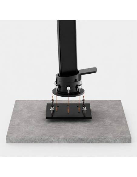 Platine d'ancrage pour béton - Compatible avec Auriga, famille Cygnus et Hydrus