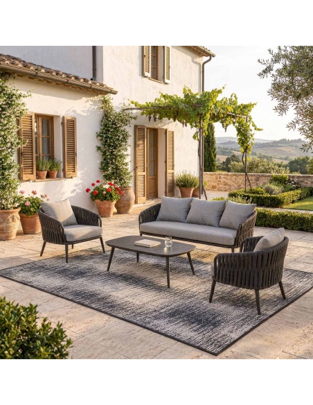 EF Maat - Tapis d'extérieur pour votre jardin, balcon ou terrasse