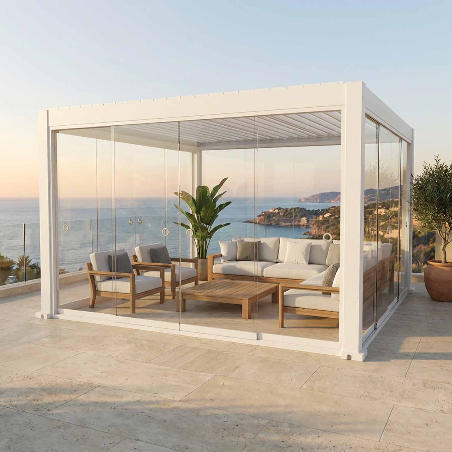 Deux couleurs aluminium