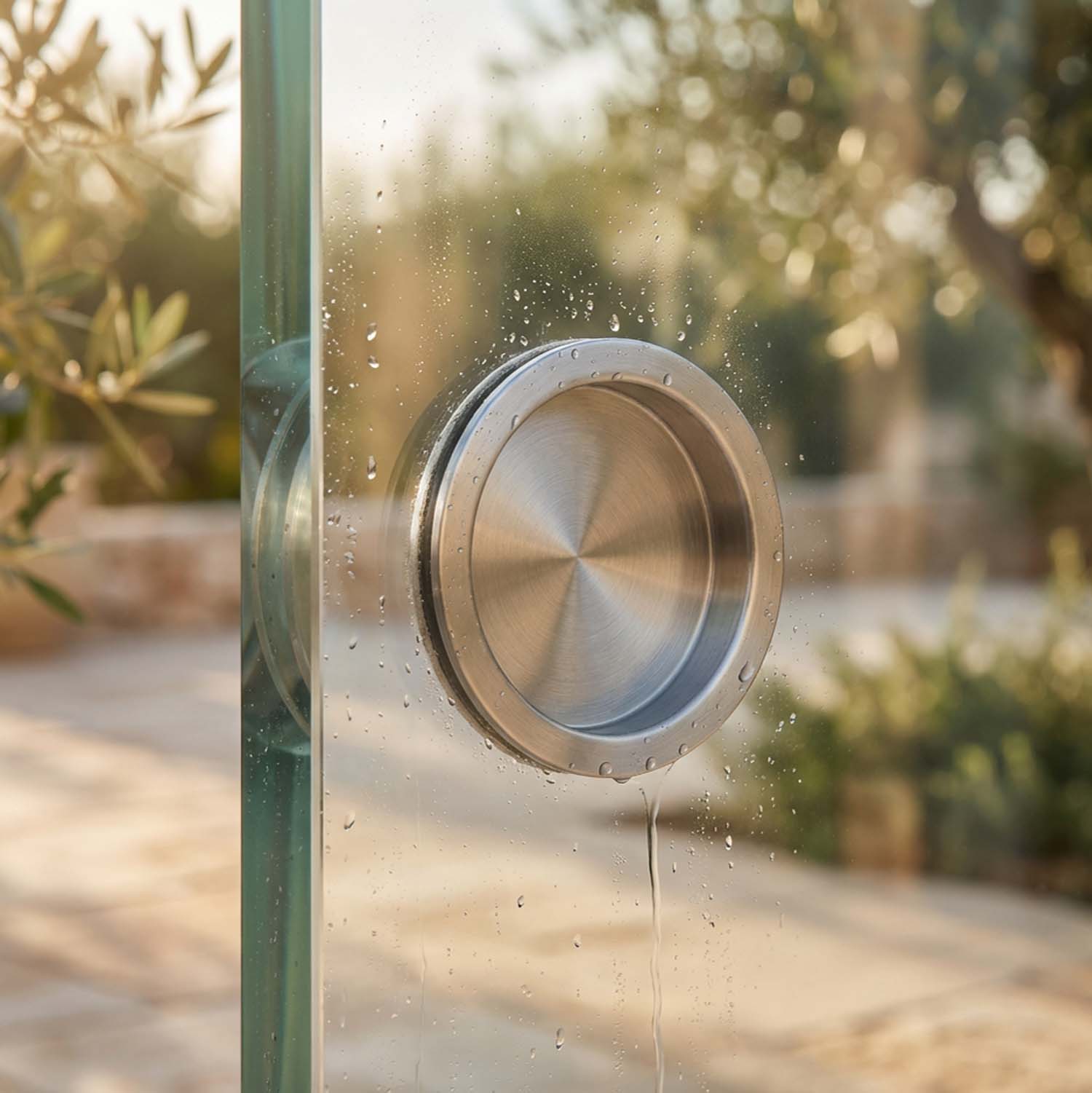 Poignée O-shape en inox
