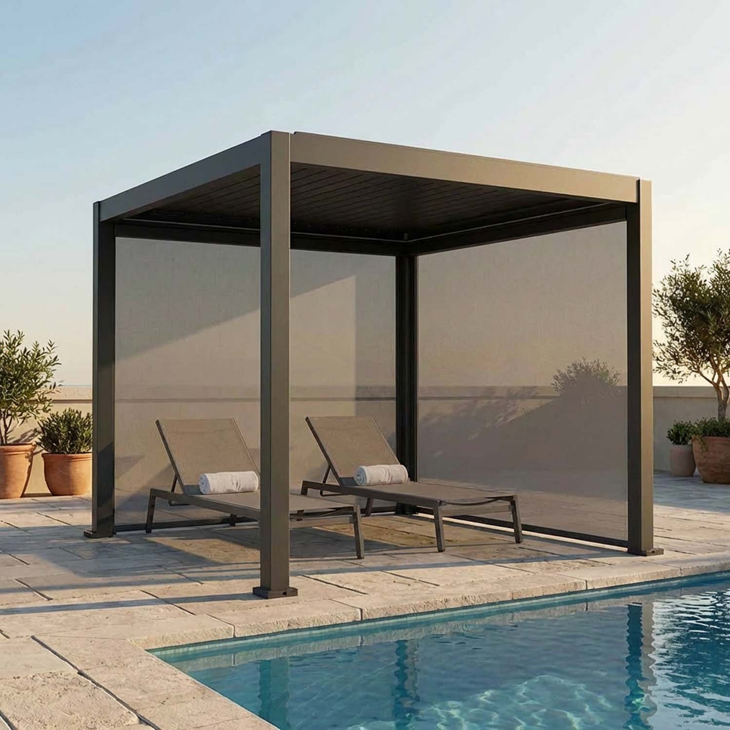 Tissu avec 5% d'ouverture