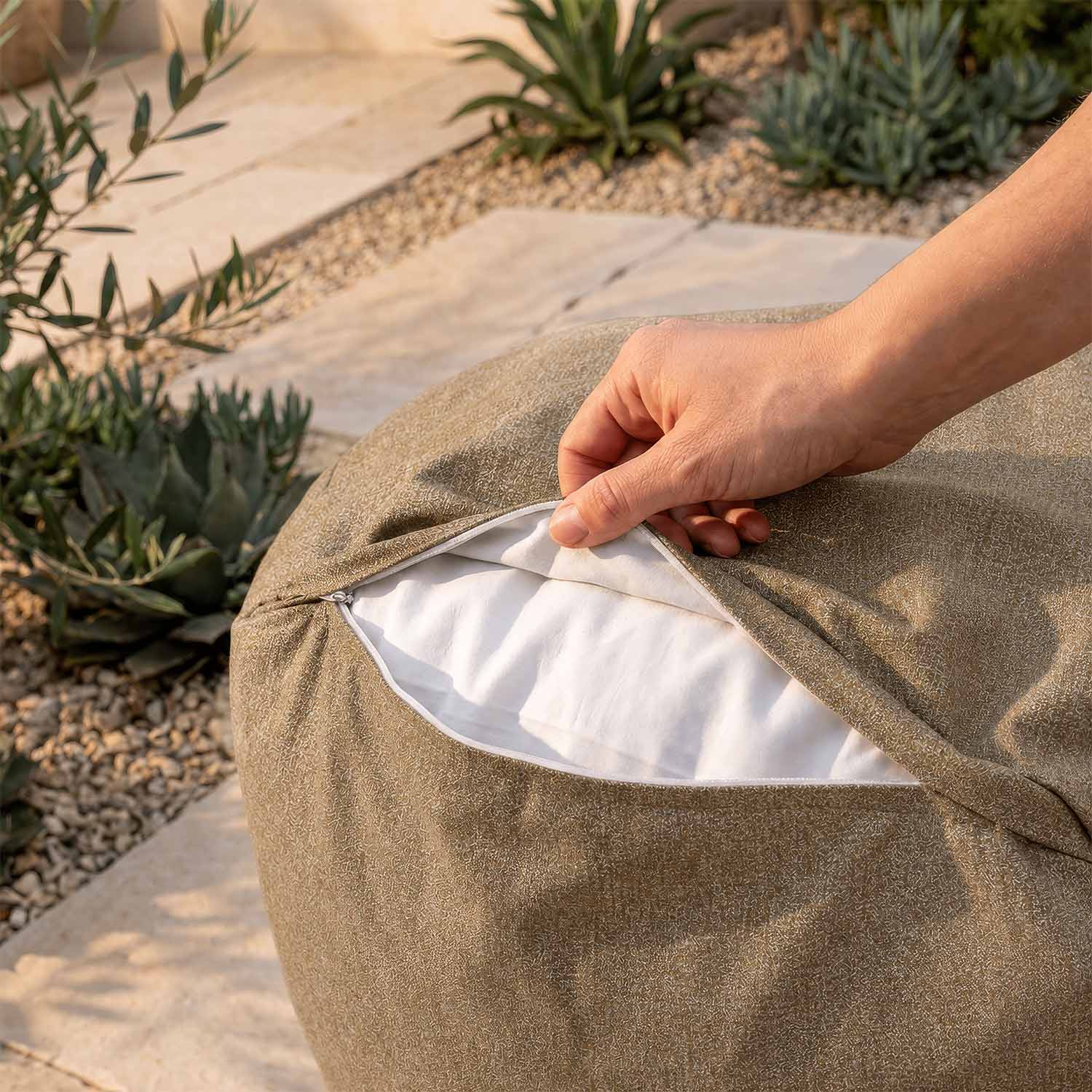 Déhoussable et lavable