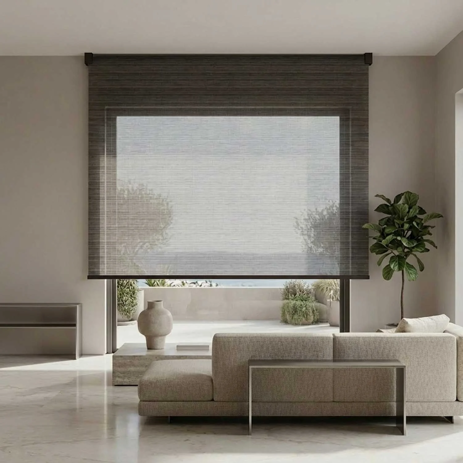 Brush Collection Granite Grey – platine Espresso Brown