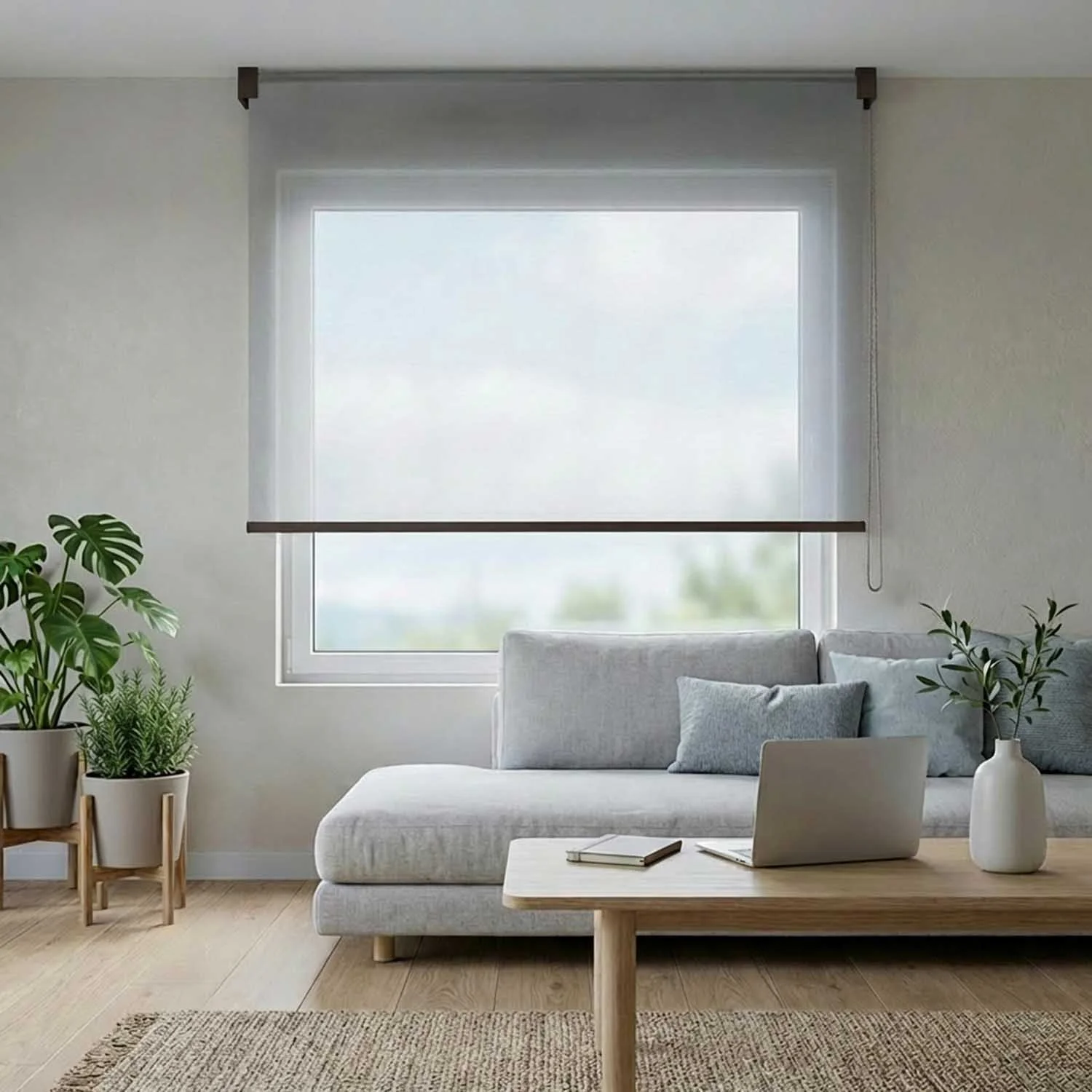 Fine Line Collection Granite Grey – platine Espresso Brown