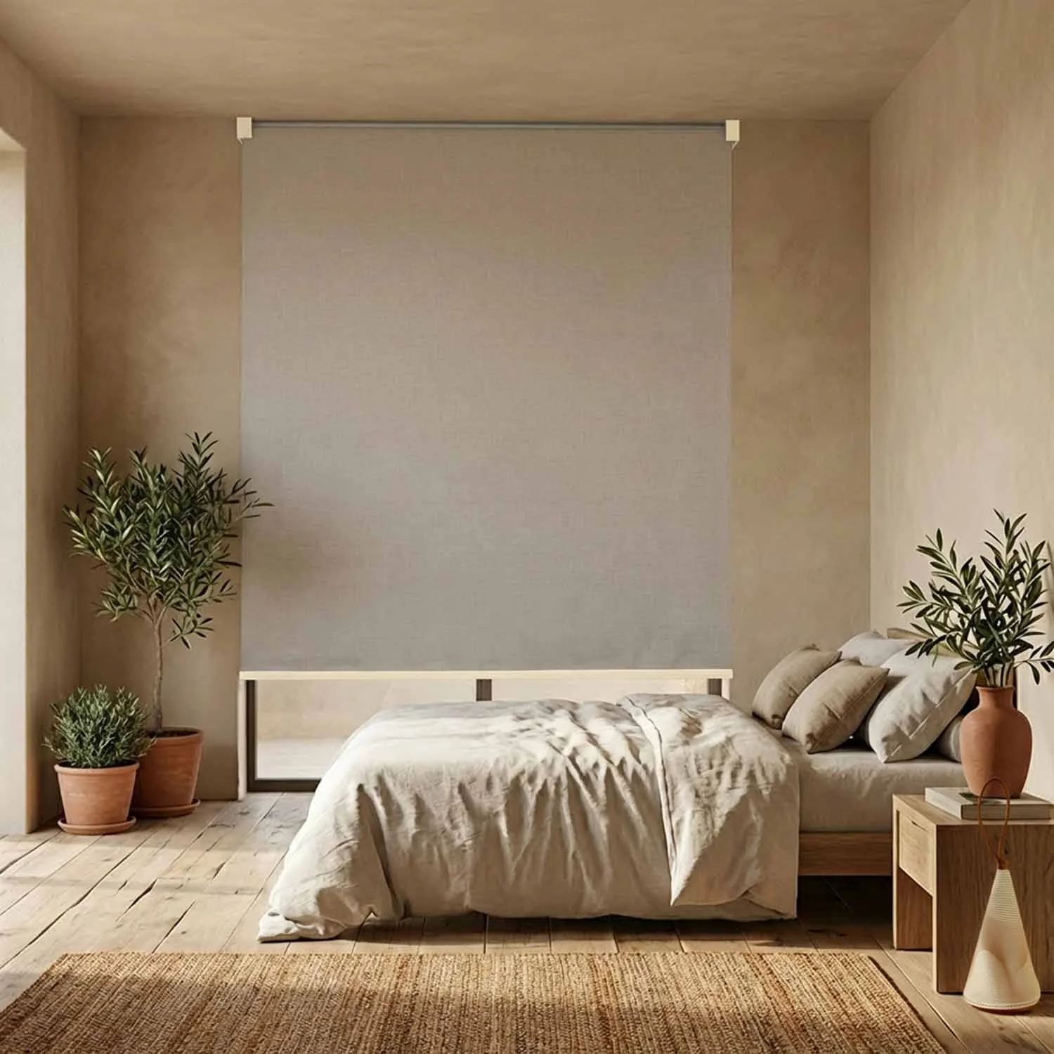 Canvas Blackout Cloud Grey – platine Natural Taupe