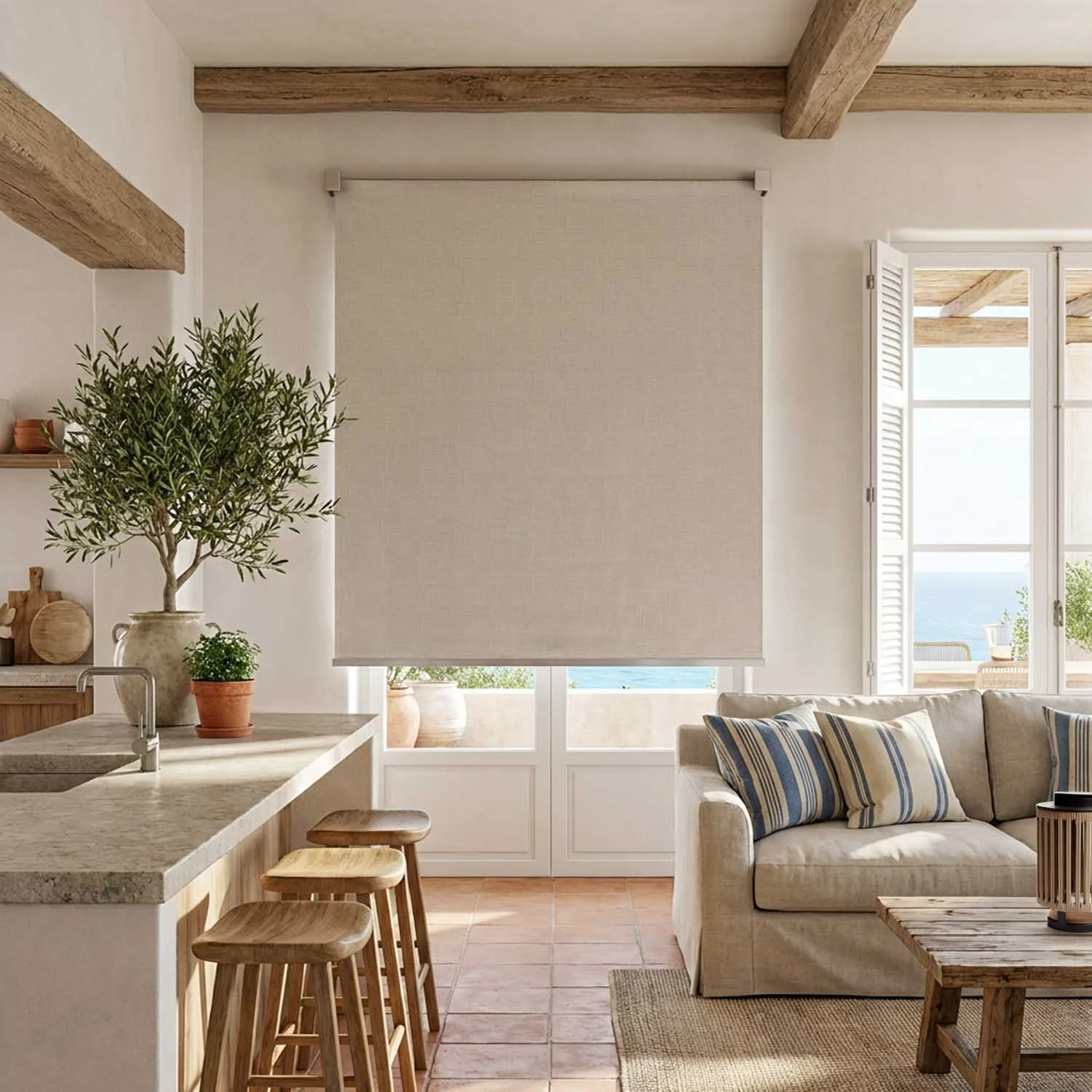 Tissu Canvas Blackout Maanta