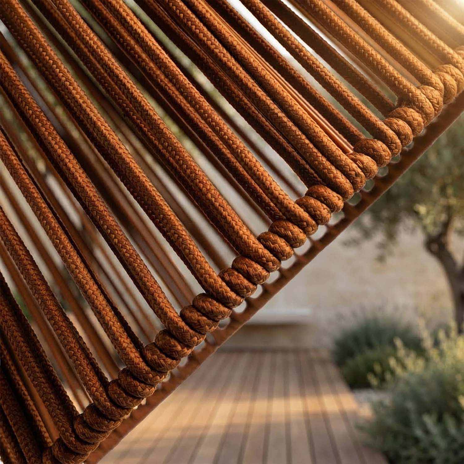 Corde en polypropylène oléfine : lumière et ombre s'entrelacent