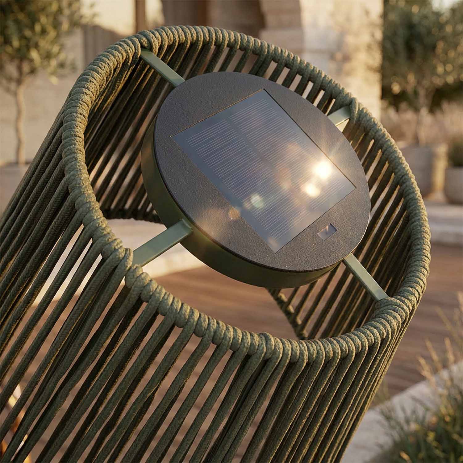 Panneau solaire intégré