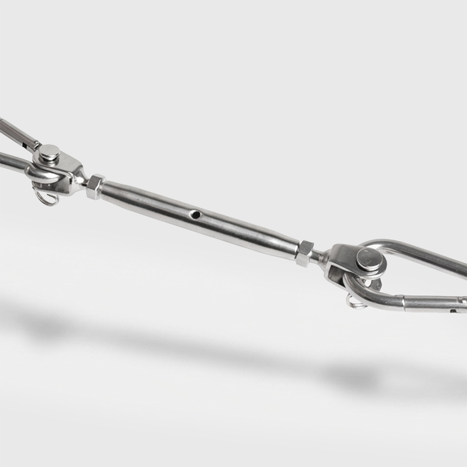 Acier inox, même en bord de mer