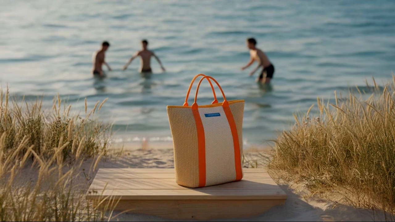Sac fourre-tout en toile avec logo en mousse personnalisé, souvenir touristique de Barcelone, Espagne, sac de plage - Chine Sac de plage et sac fourre-tout prix