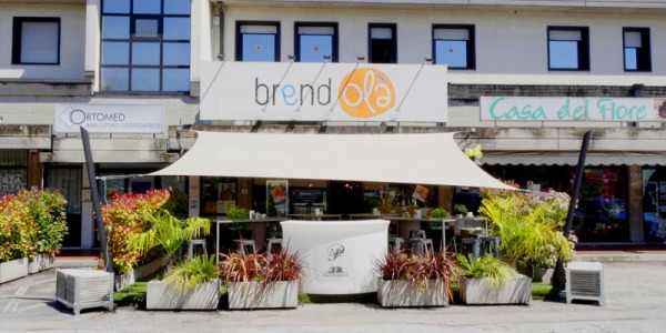 Brendolà |  La voile pour le nouveau bar à vin